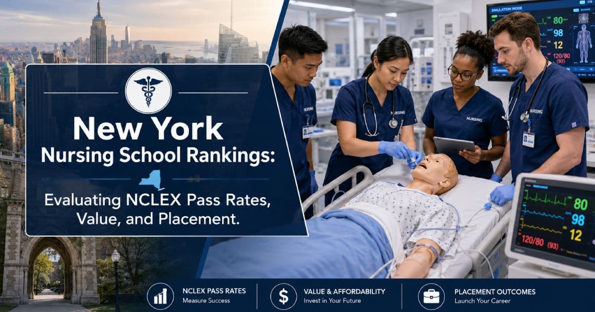Best Nursing Schools in New York: NCLEX Rates, Cost and How to Choose