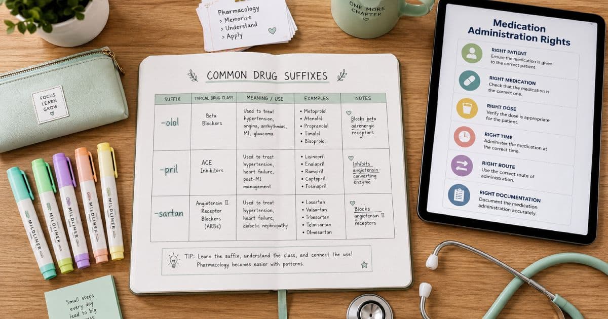 NCLEX Pharmacology Study Guide: Key Meds, Side Effects & Safety Tips