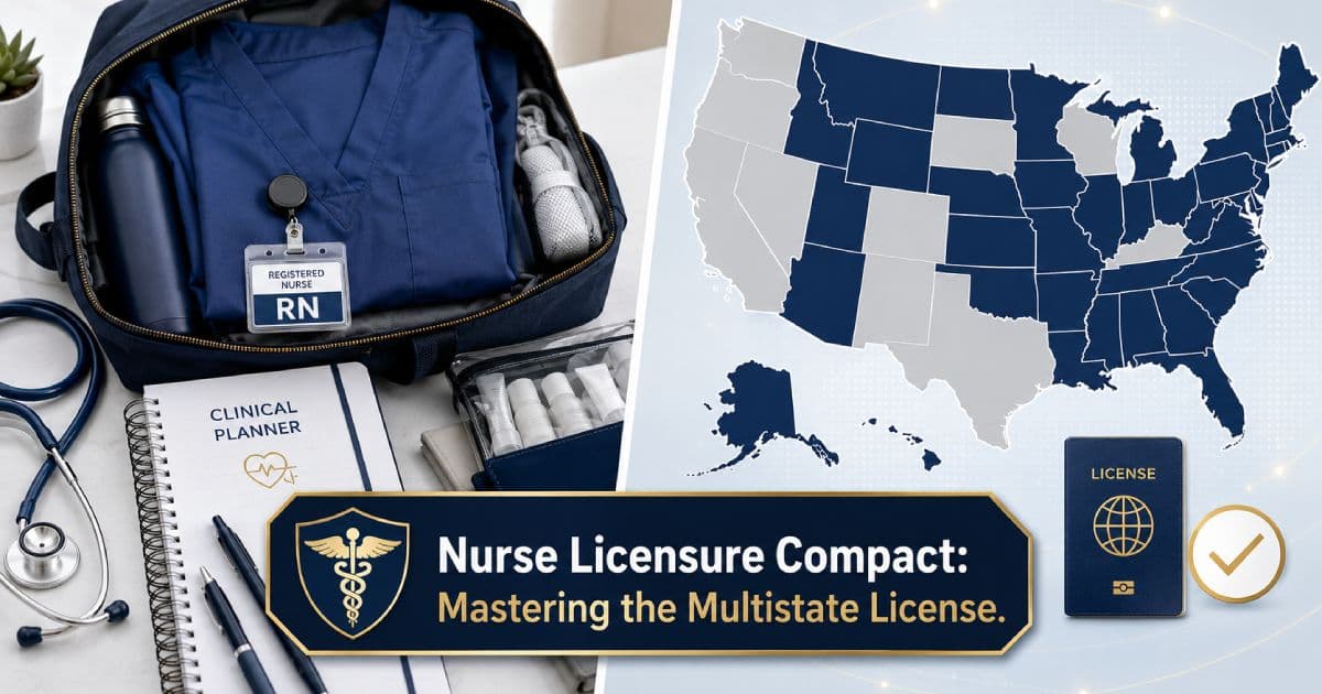 Nurse Licensure Compact: How Multistate RN Licenses Work (2026)