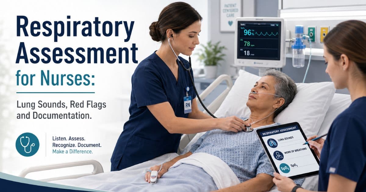 Respiratory Assessment for Nurses: Lung Sounds, Red Flags & Charting