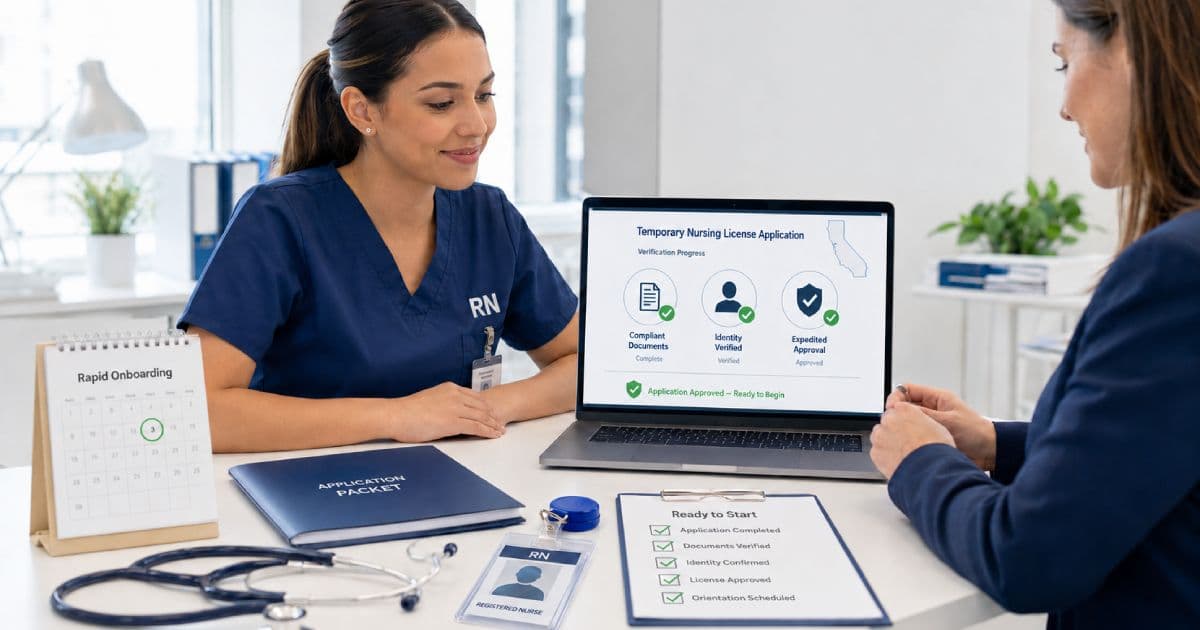 Temporary Nursing License: What It Is and How It Works